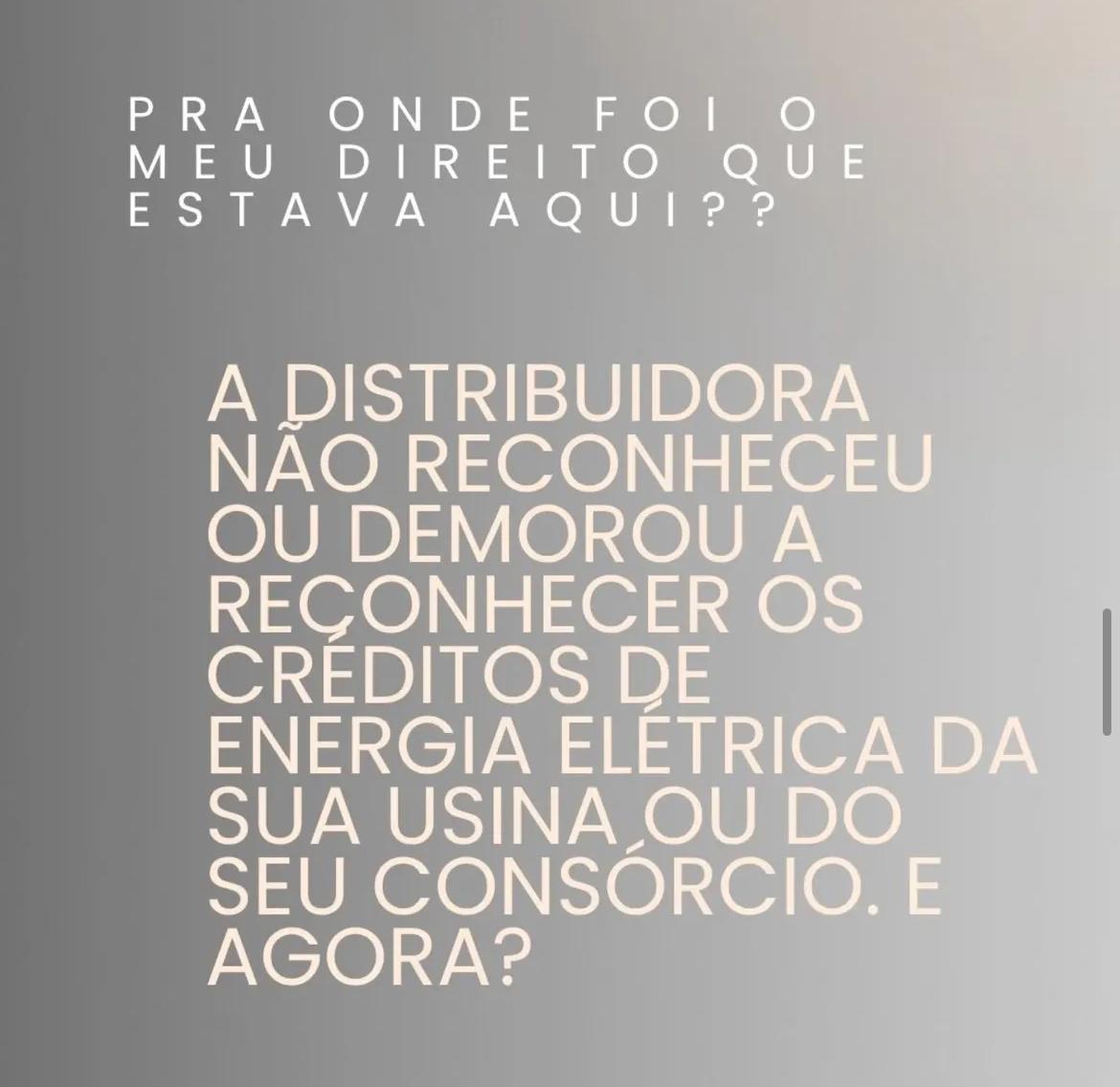 Distribuidora de energia. Reconhecimento de créditos. Ressarcimento